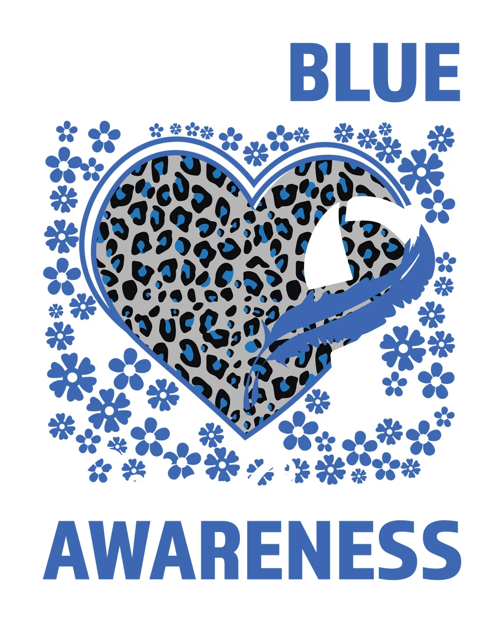 Colon Cancer awareness ribbon survivor hope support Variation