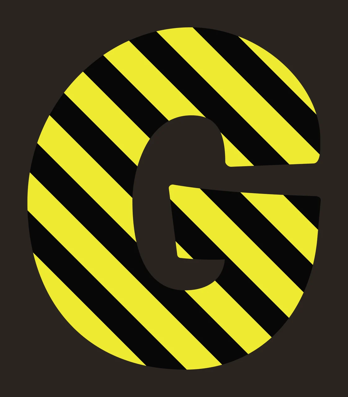 Construction Font Character 31 scalable logo design icon contrast preview thumbnail