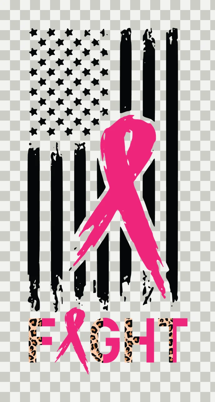 Flag Fight Distressed Ribbon Emblem stars grunge black white transparency and detail preview thumbnail