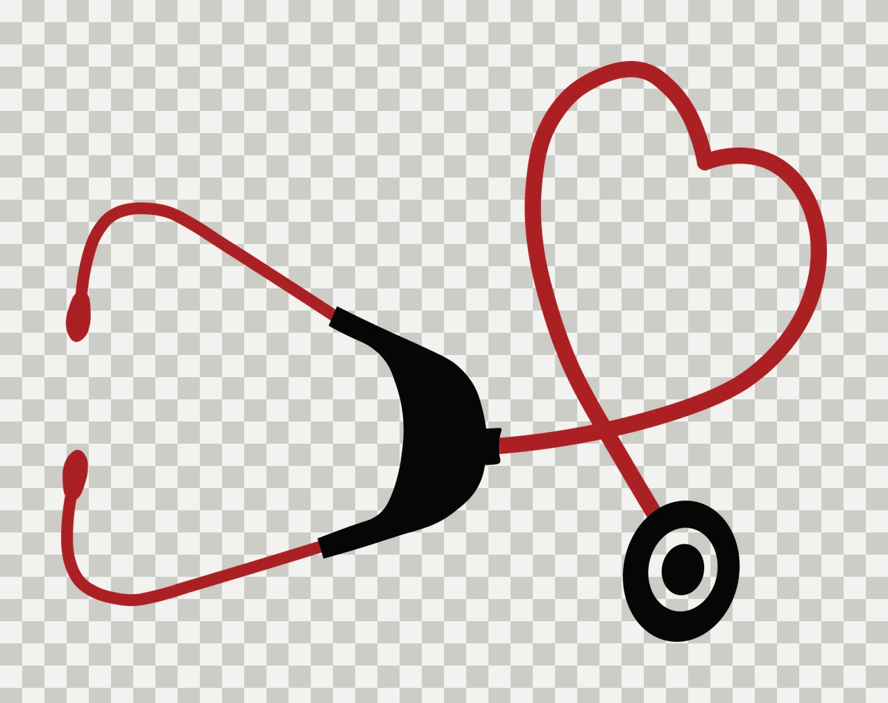 Nurse Monogram Character 06 nursing healthcare medical scrubs transparency and detail preview thumbnail