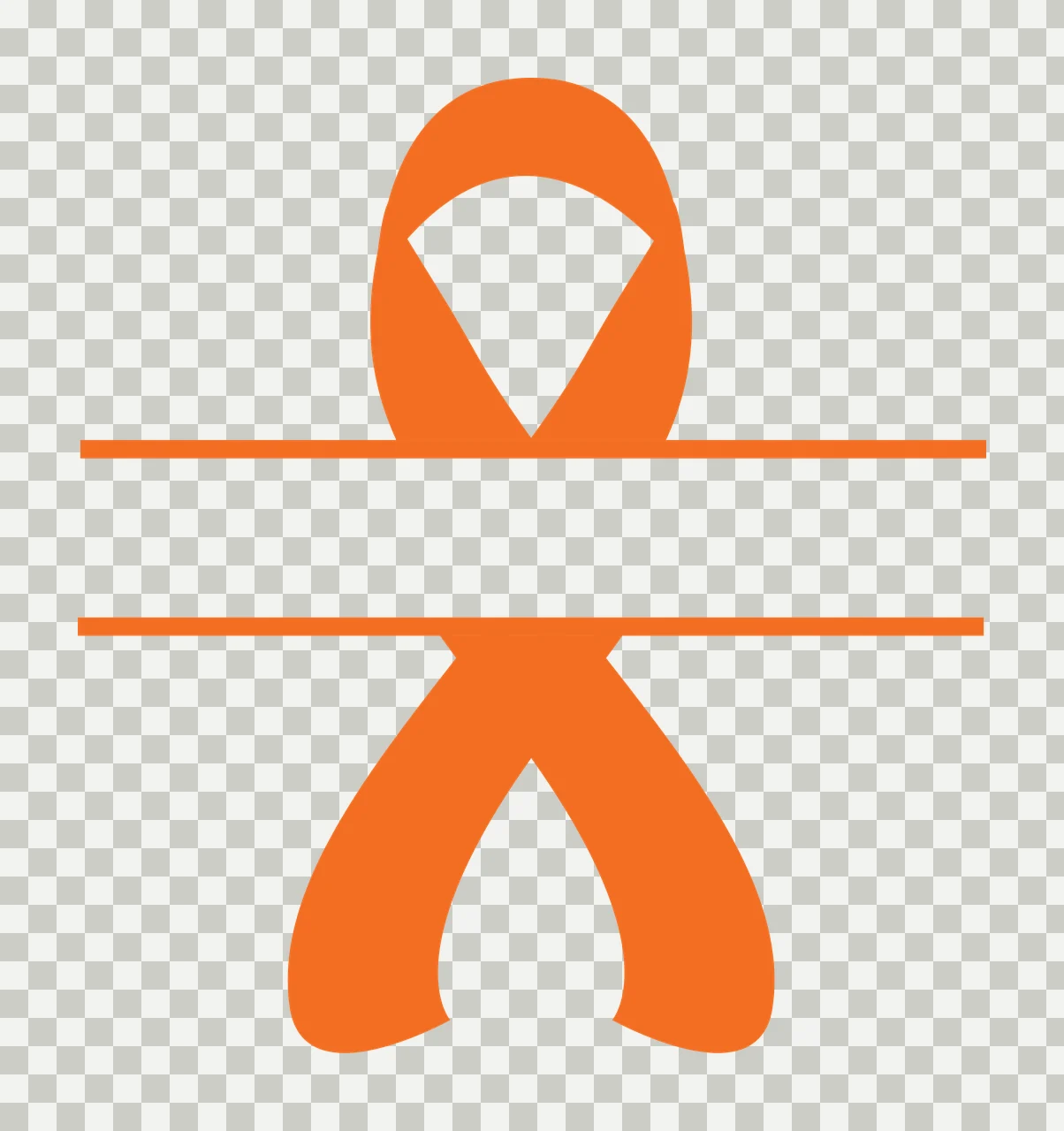 Awareness Black Ribbon With A Horizontal White Rectangular rectangle transparency and detail preview thumbnail