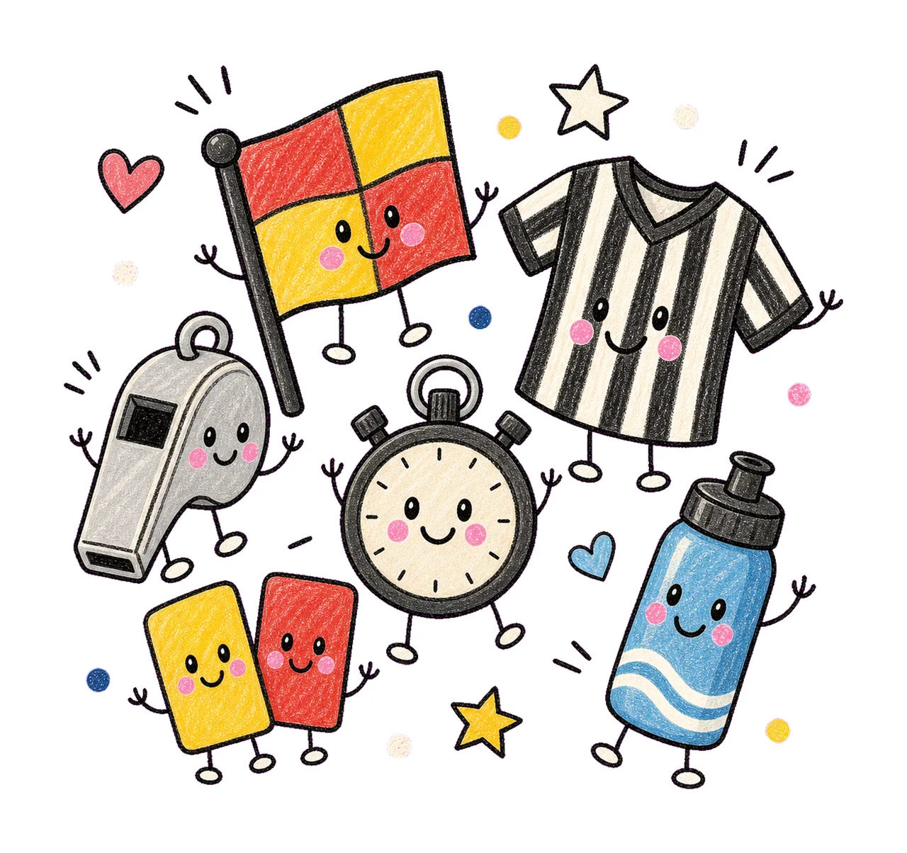 referee whistle 04 cozy crayon sublimation instant shirt