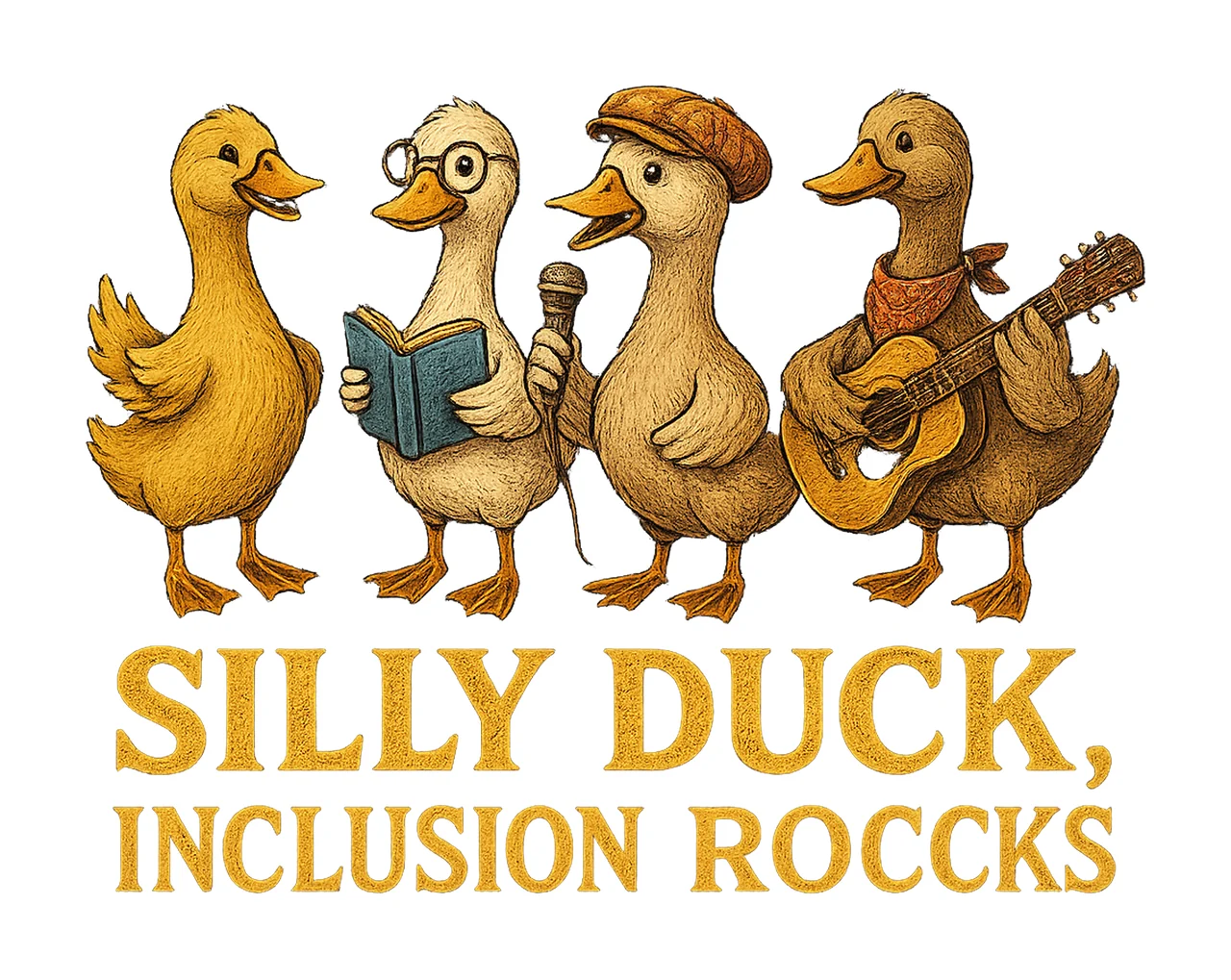 Goose Inclusion Everyone Belongs Design Autism Acceptance