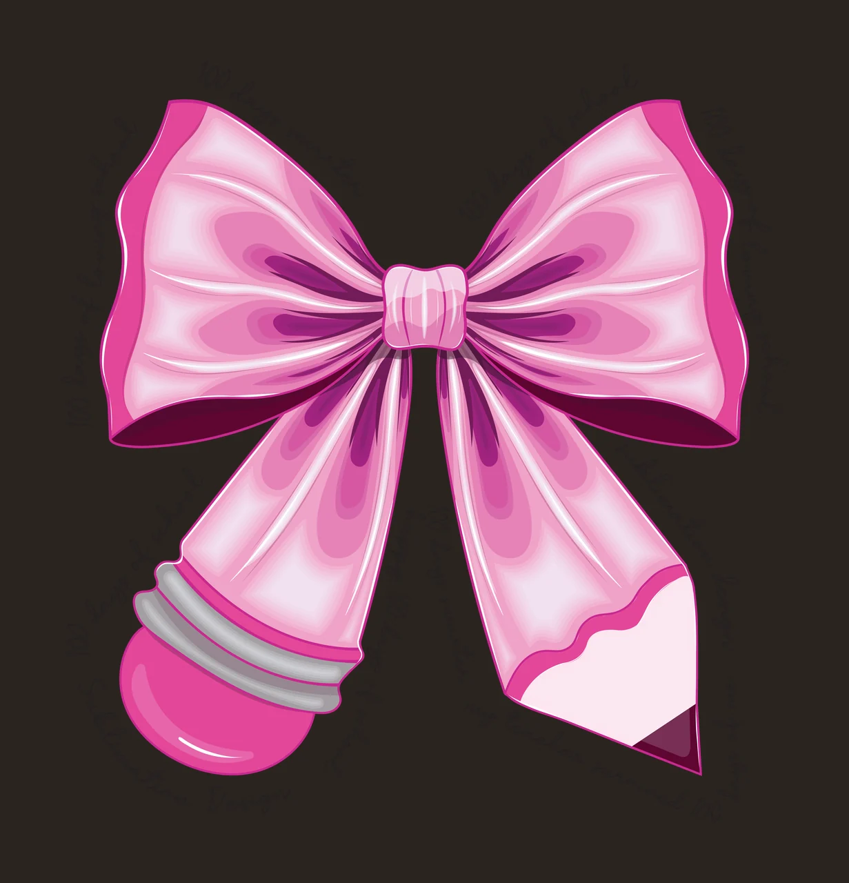Icons Bow Coquette ribbon hair bowknot girly feminine aesthetic contrast preview thumbnail