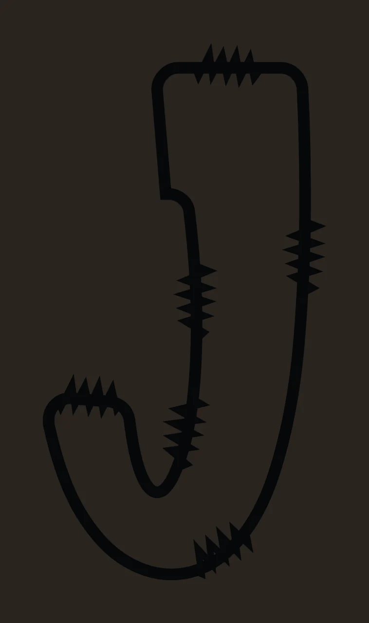 Letters Doodle Character 34 hand drawn sketch whimsical scalable contrast preview thumbnail