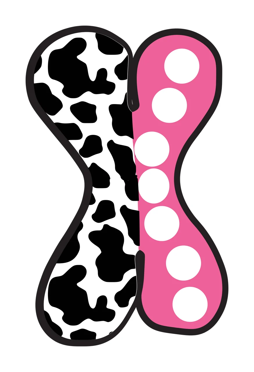 Half Cow Bright Font Dalmatian Race Doodle Leopard Character 17 racing
