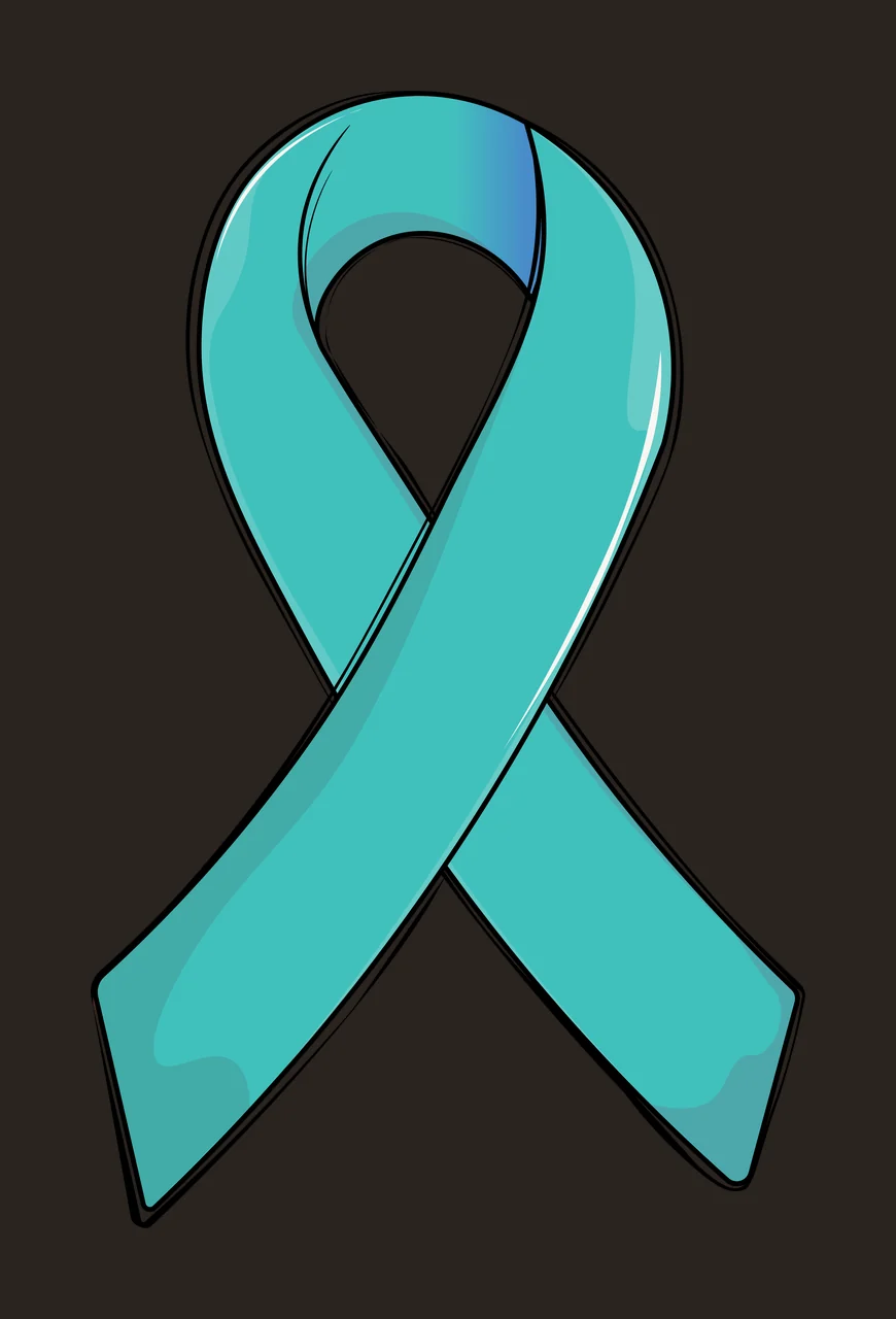Ribbon Black Awareness Symbol stationary silhouette plain support contrast preview thumbnail