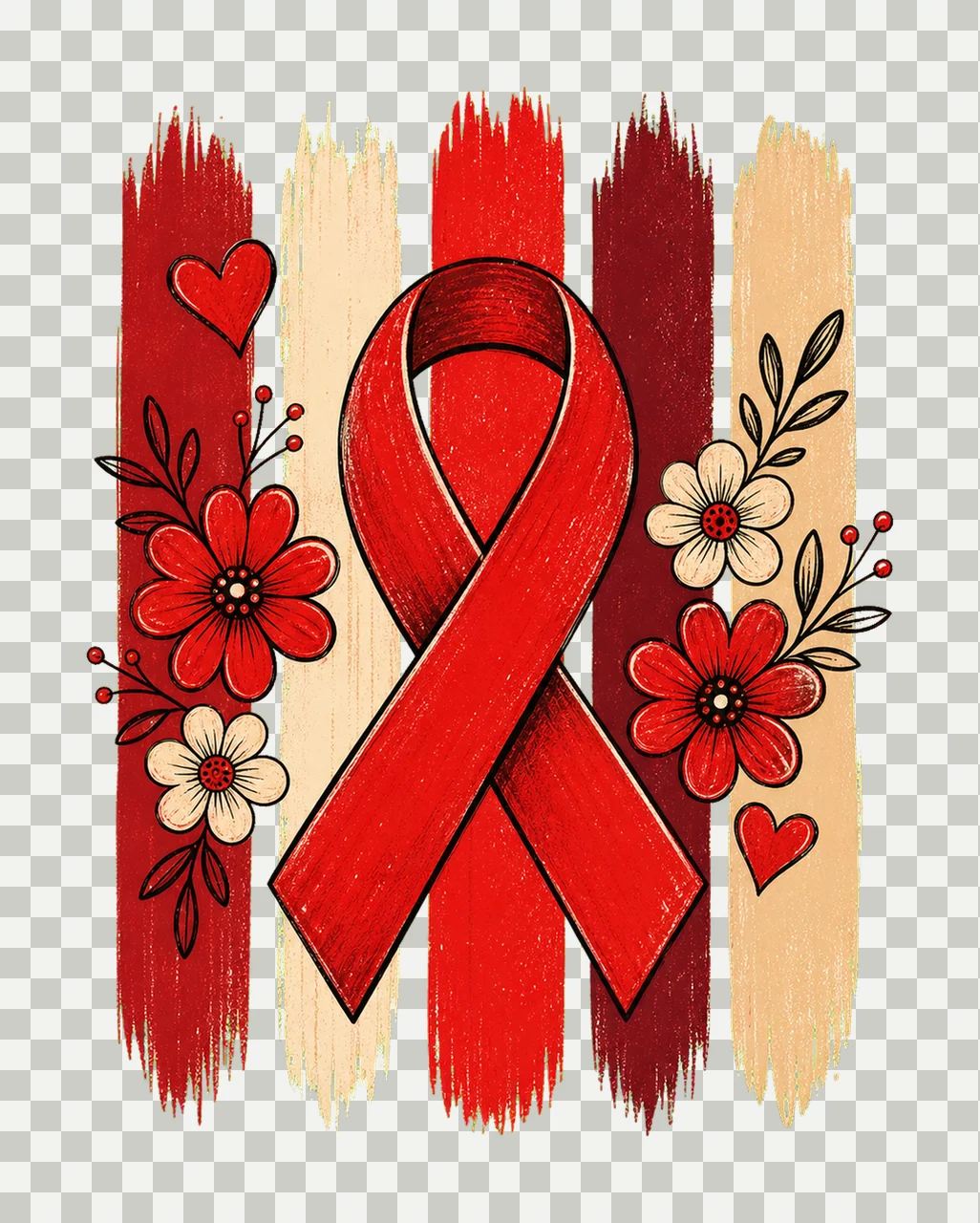 Blood Cancer Awareness sublimation instant shirt Variation D transparency and detail preview thumbnail