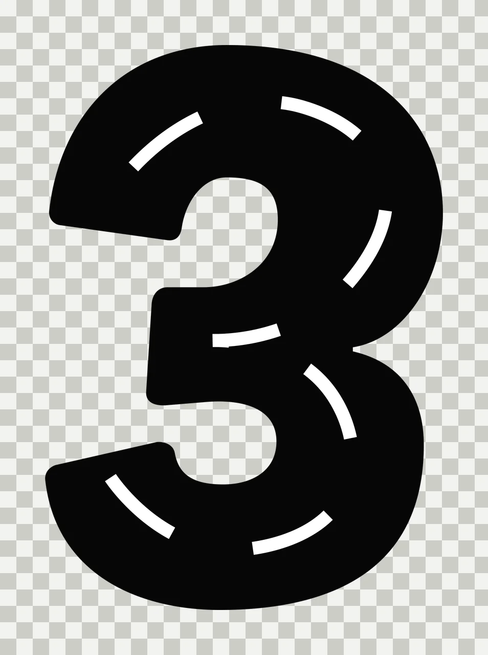 Race Track Font Character 21 racing checkered flag speedway transparency and detail preview thumbnail