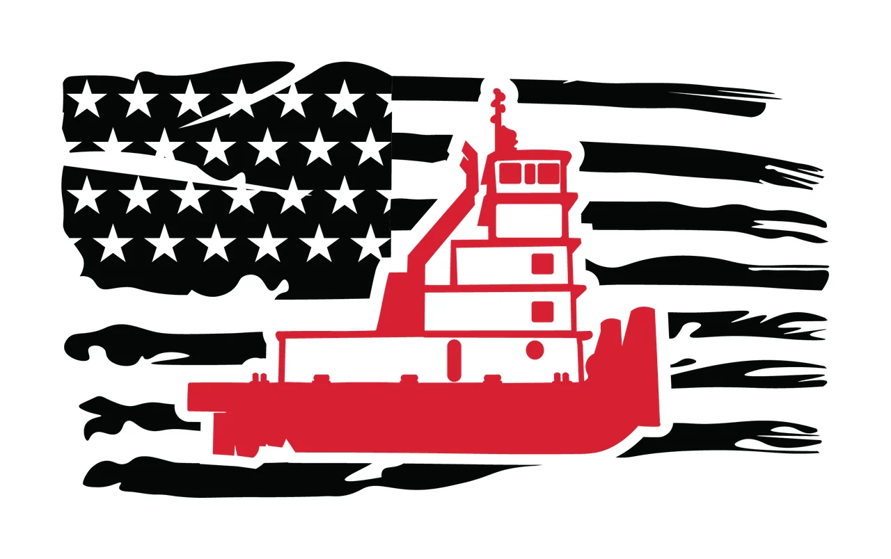 Can Glass Wrap Tugboat Floating With Boat