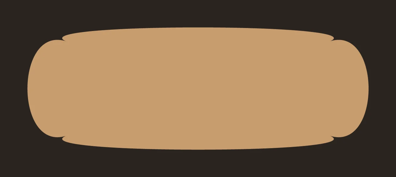 Solid Black Horizontal Oval Shape With Rounded Ends minimalist flat contrast preview thumbnail