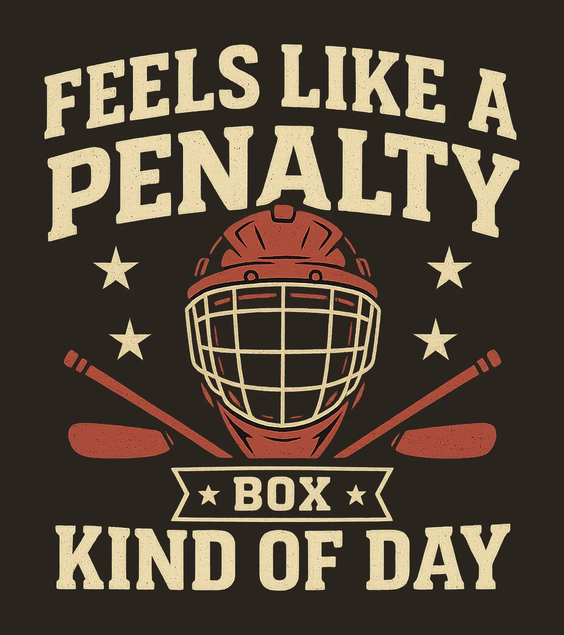 Hockey Goalie Helmet Sports Design With Sticks stars contrast preview thumbnail