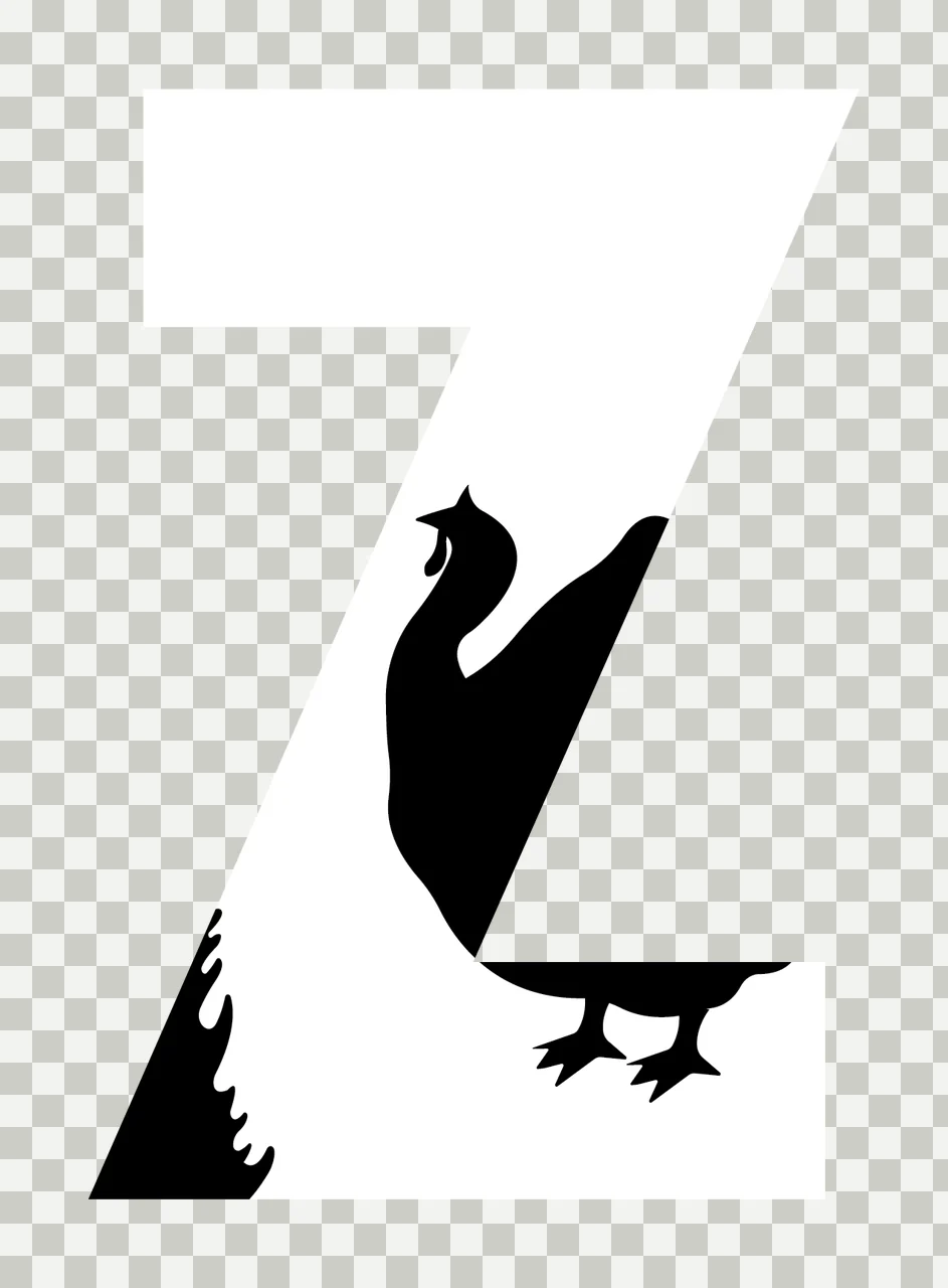 Can Glass Wrap Letter Formed With Bird transparency and detail preview thumbnail