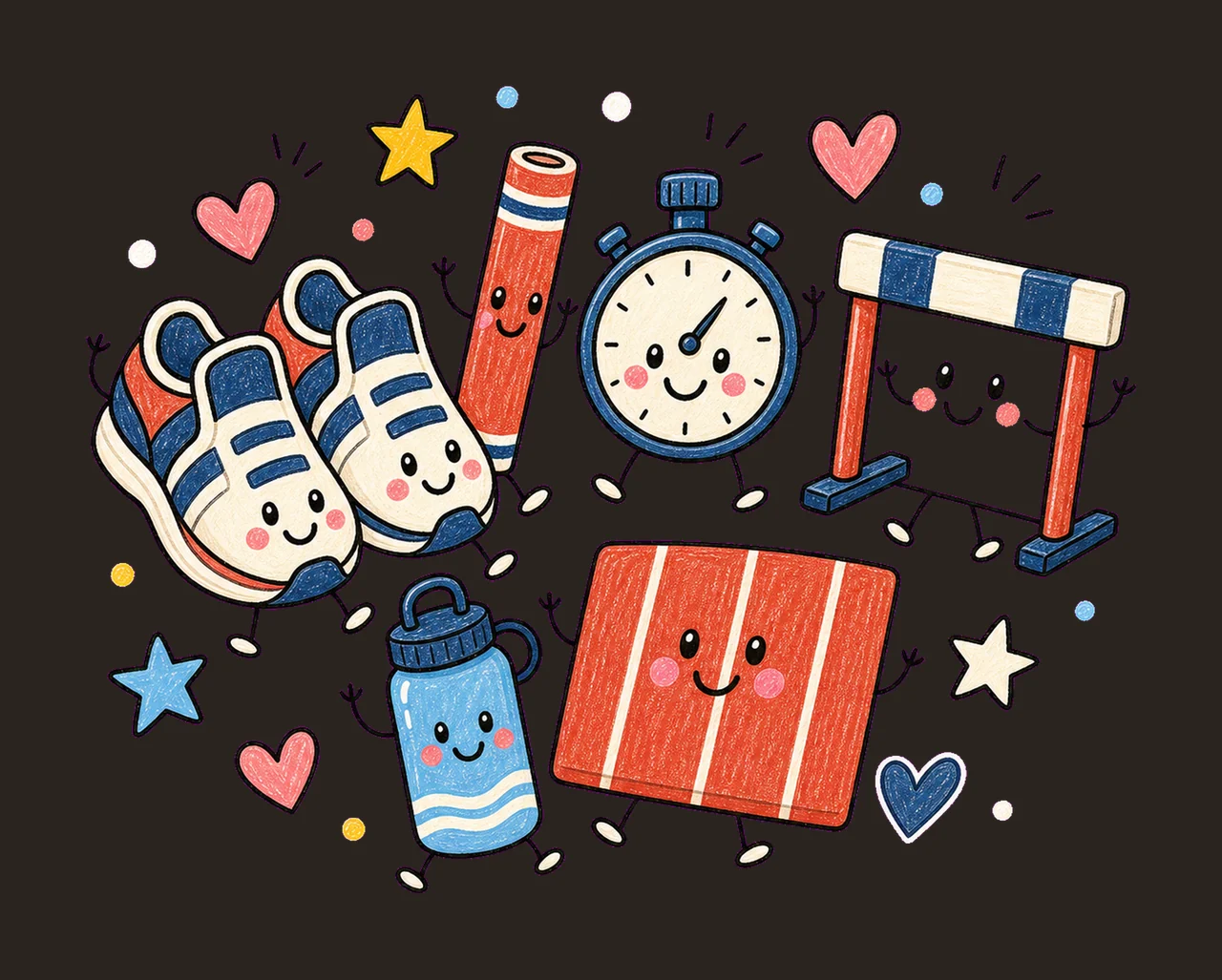 track and field 04 cozy crayon sublimation instant shirt contrast preview thumbnail
