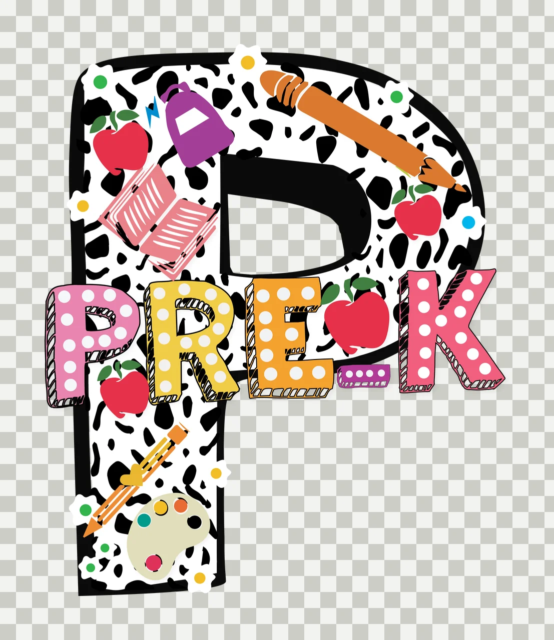 P Letter With Shaded Outline typography shading hand drawn transparency and detail preview thumbnail
