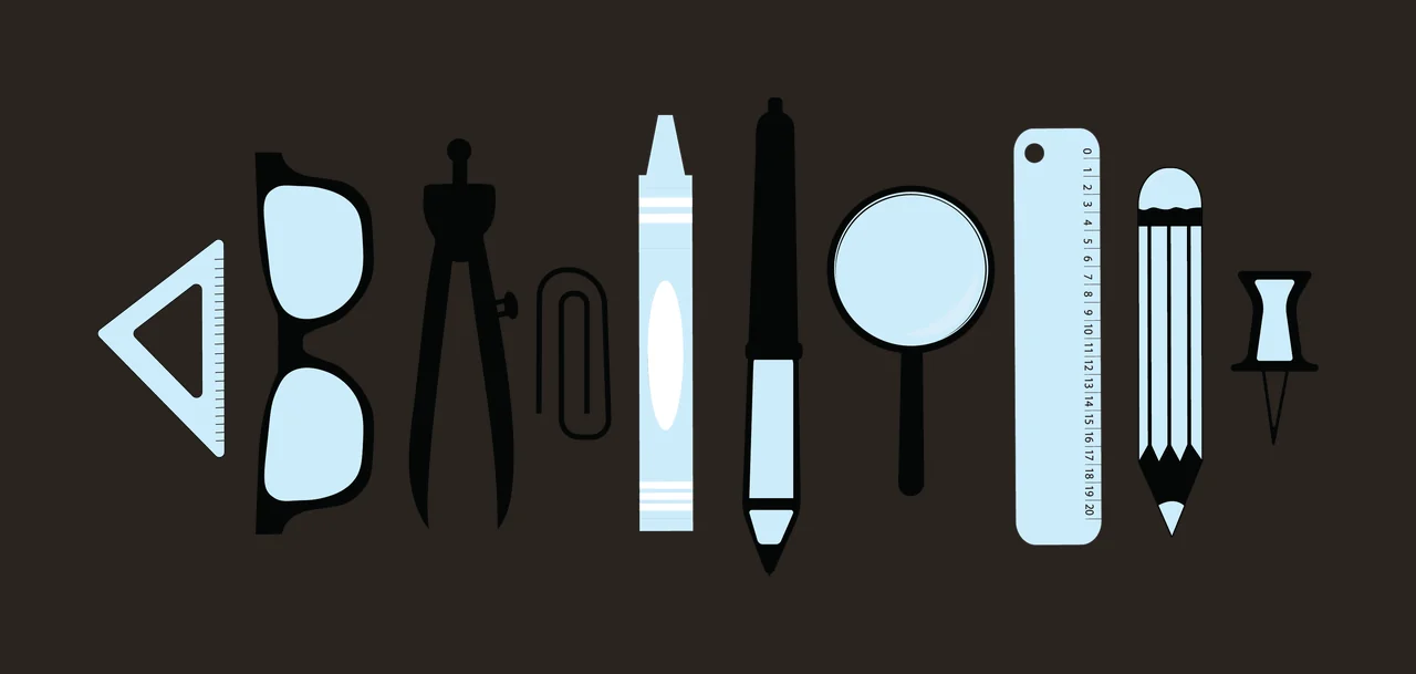 Can Glass Wrap Stationery Icons In Black Silhouette triangle contrast preview thumbnail