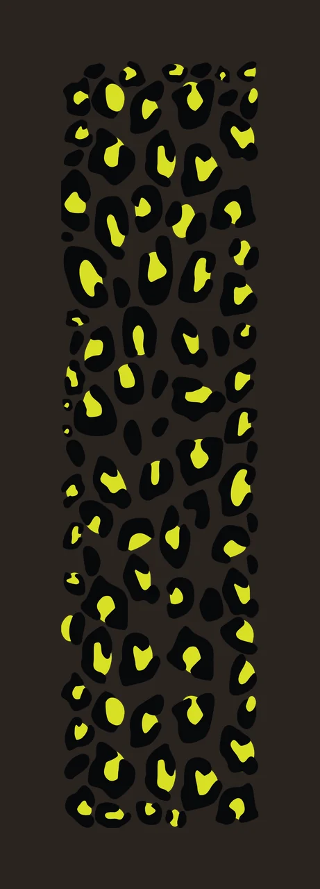 Black Leopard Print Pattern Graphic repeat spots white plain contrast preview thumbnail