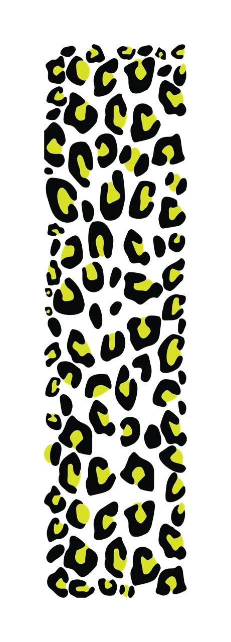 Black Leopard Print Pattern Graphic repeat spots white plain