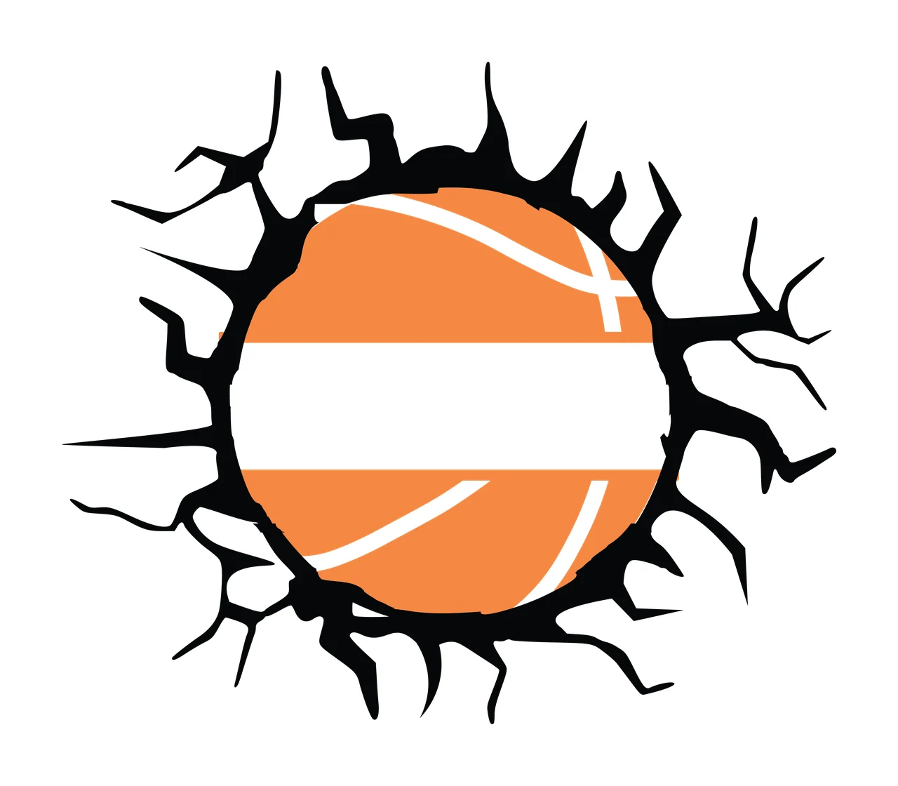 Basket Ball Fire Name Font Character 03 scalable logo design