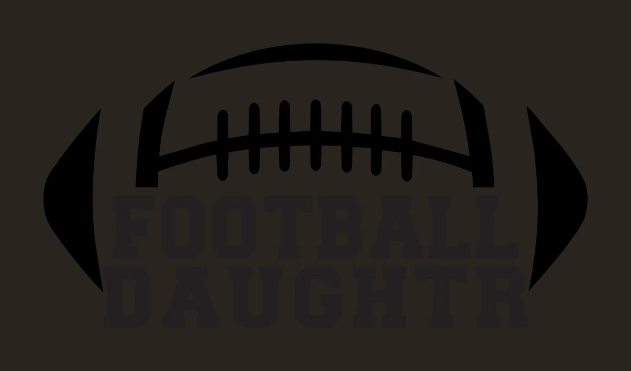 Football American Design With Thick Black Lettered Text Displaying contrast preview thumbnail