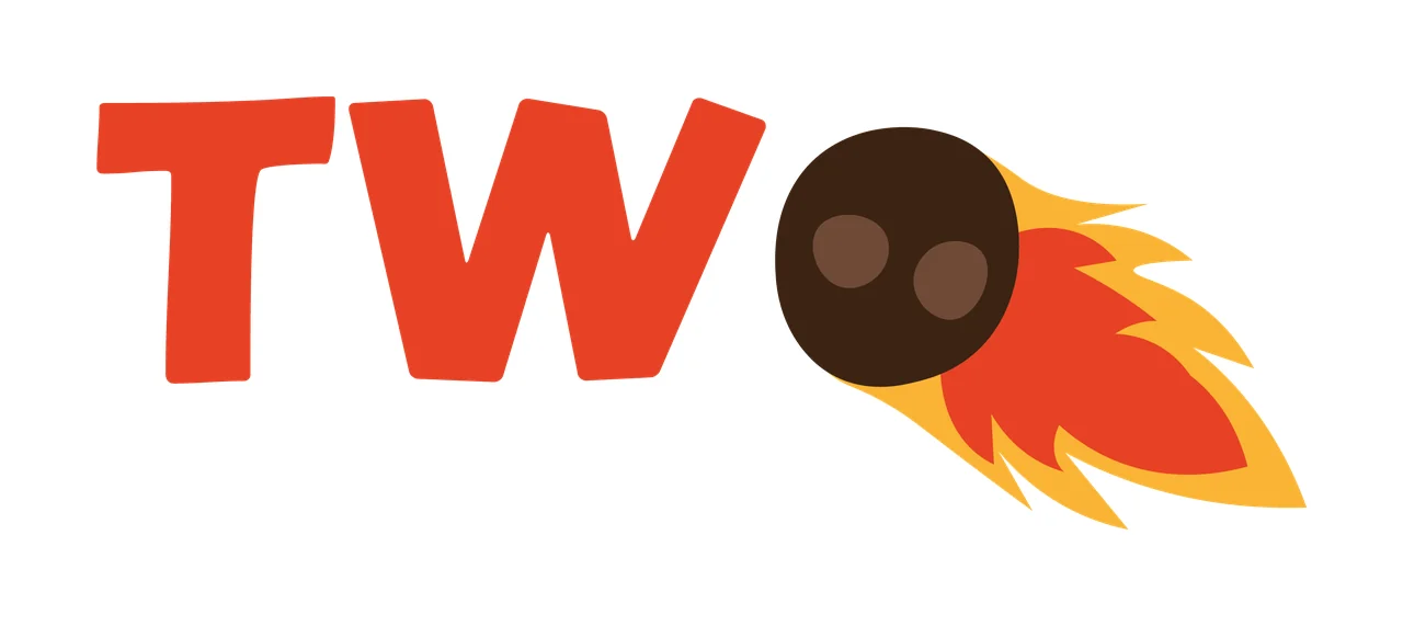 Two Black Silhouette Of Text Next flame and flaming white fire