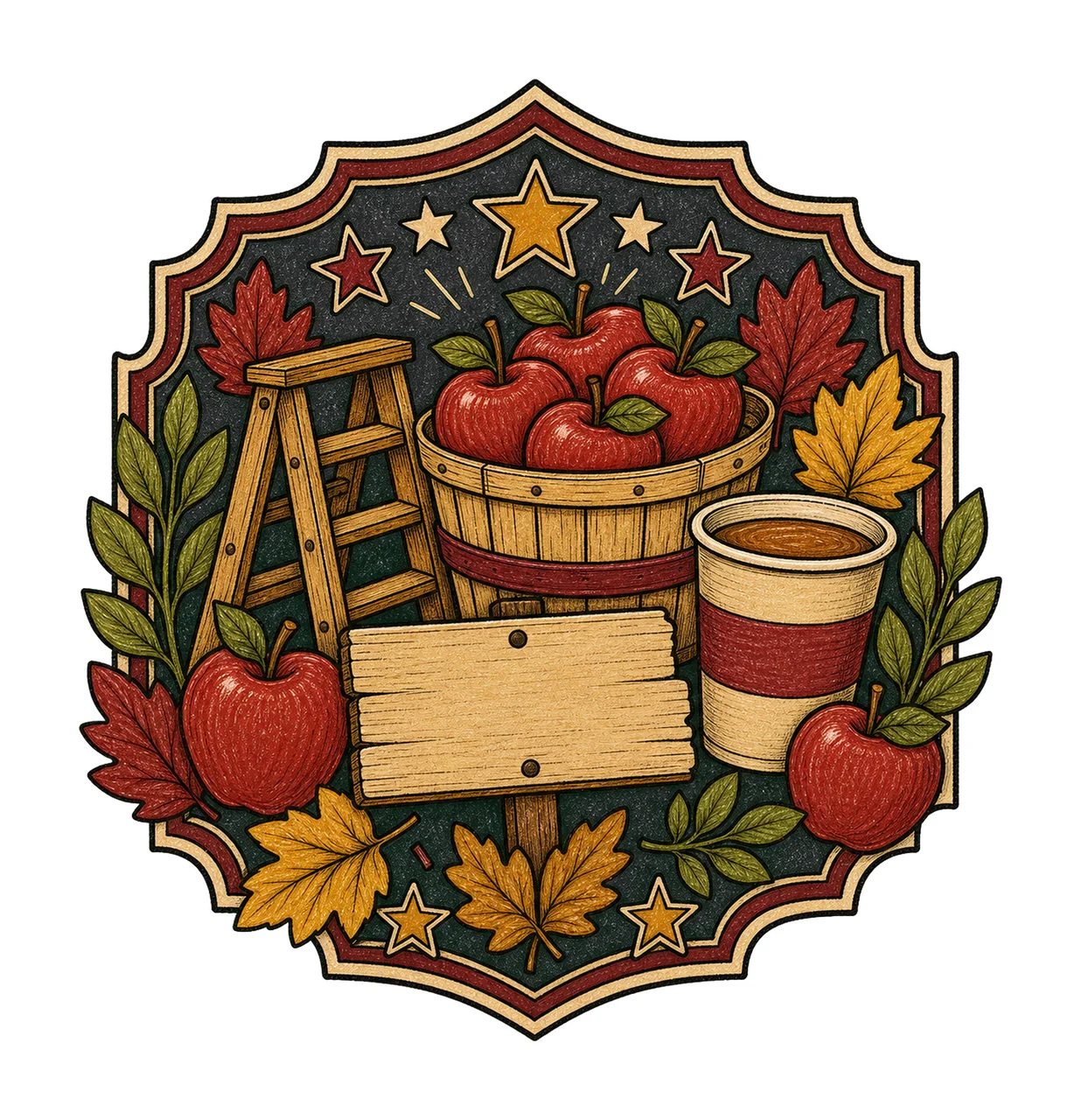 apple picking 03 retro varsity sublimation instant shirt