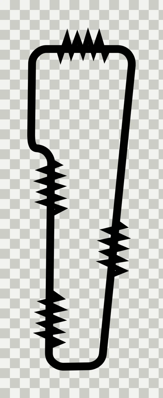 Letters Doodle Character 18 hand drawn sketch whimsical scalable transparency and detail preview thumbnail
