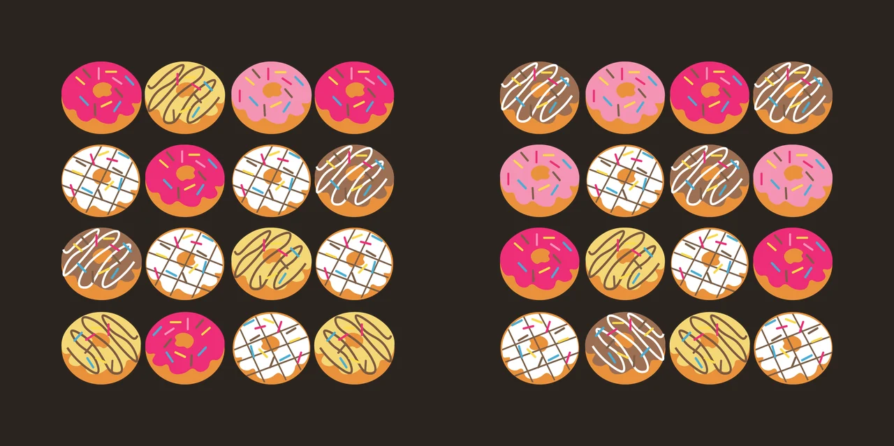 Can Glass Wrap Two Four By Black Dot grid circle minimalist contrast preview thumbnail