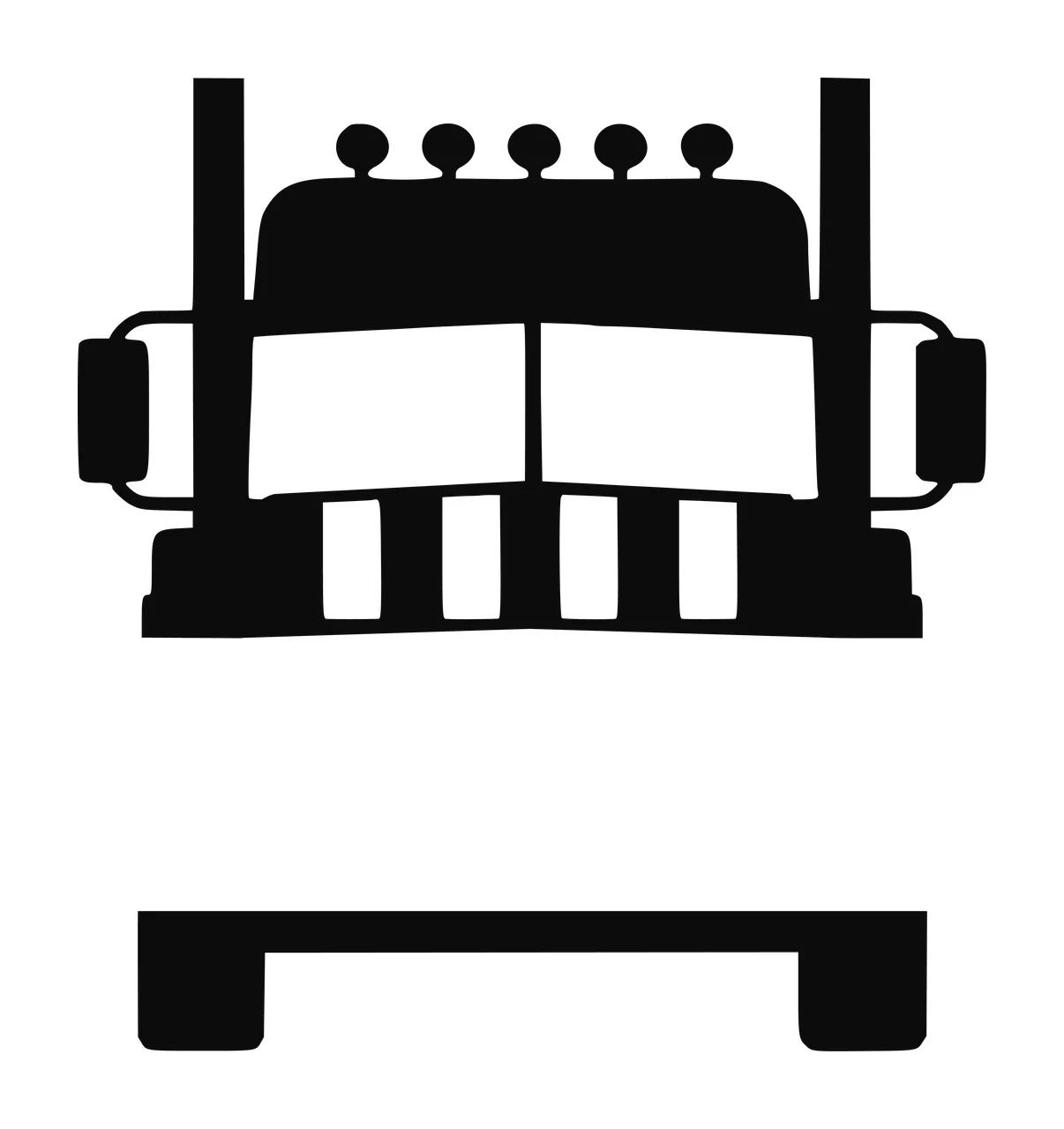 Semi Truck Monogram Character 02 pickup vehicle monster Variation