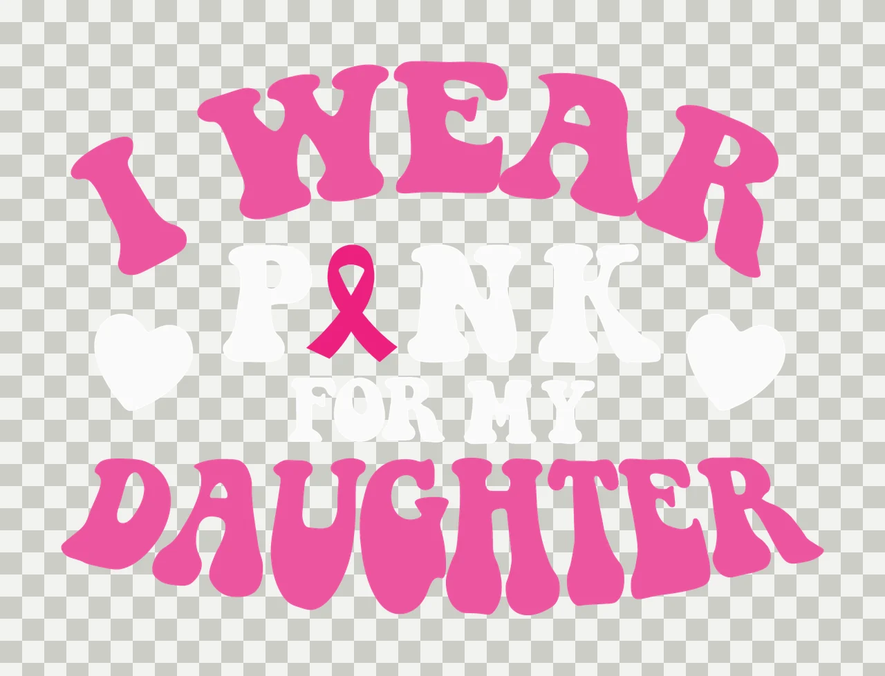 Can Glass Wrap Ribbon With Pink And Typography transparency and detail preview thumbnail