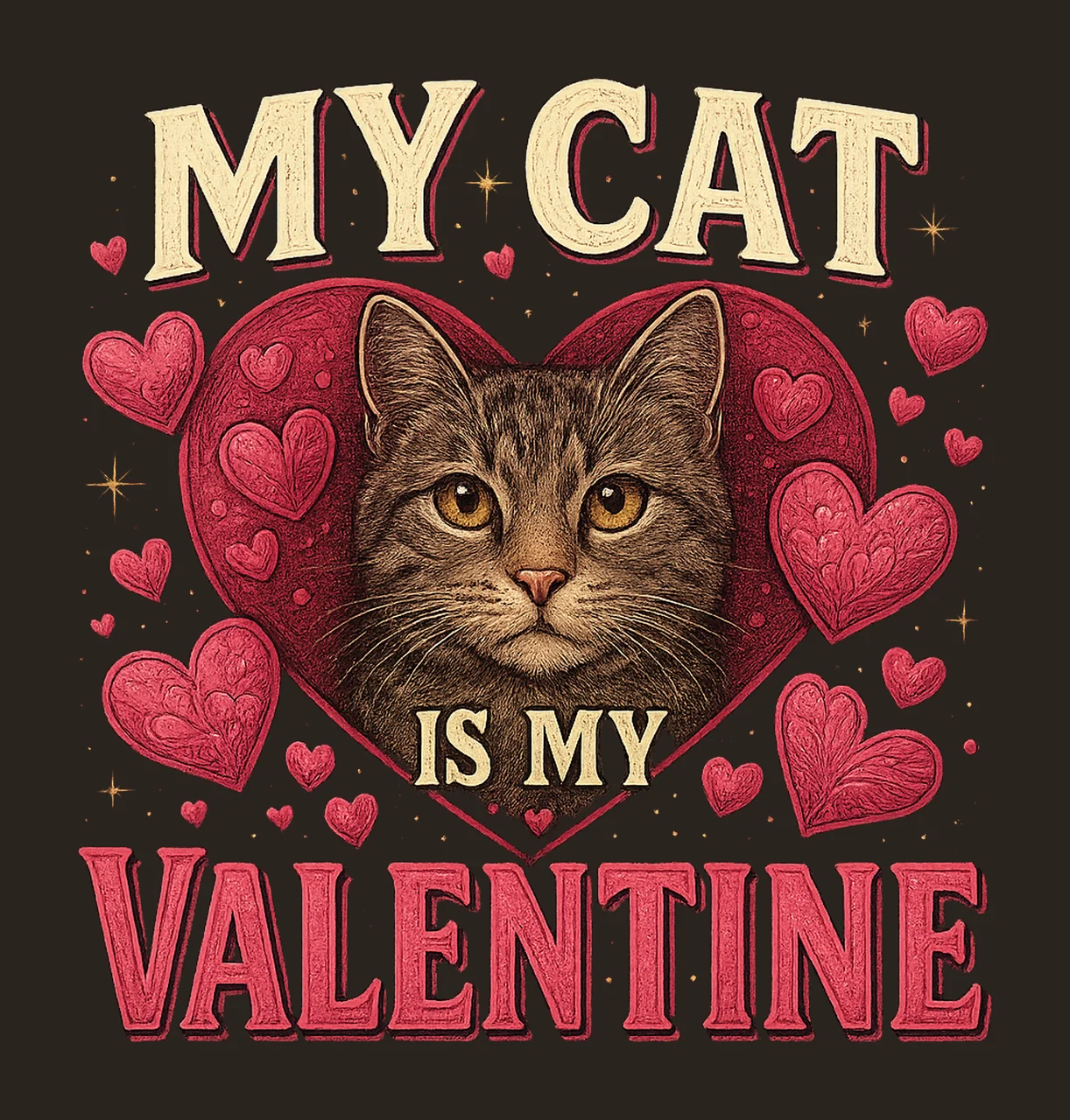 My Dog Is My Valentine Valentines Day Shirt Design Cute Pet contrast preview thumbnail