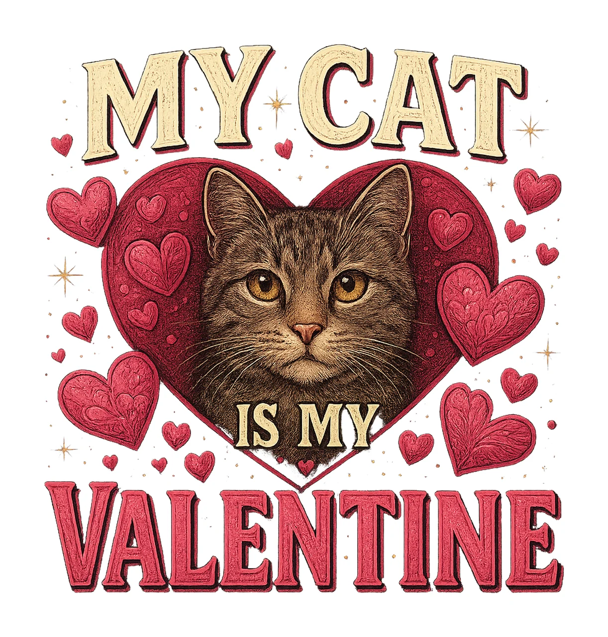 My Dog Is My Valentine Valentines Day Shirt Design Cute Pet