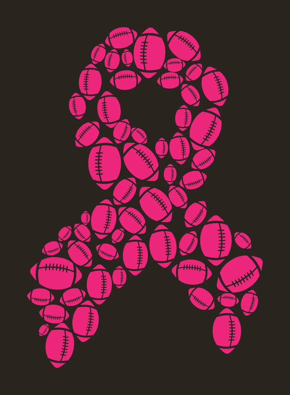 Football American Ribbon Shape Pattern forming black white contrast preview thumbnail