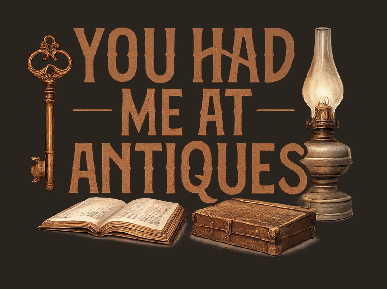 You Had Me at Antiques Boho Homesteading Sublimation Rustic contrast preview thumbnail