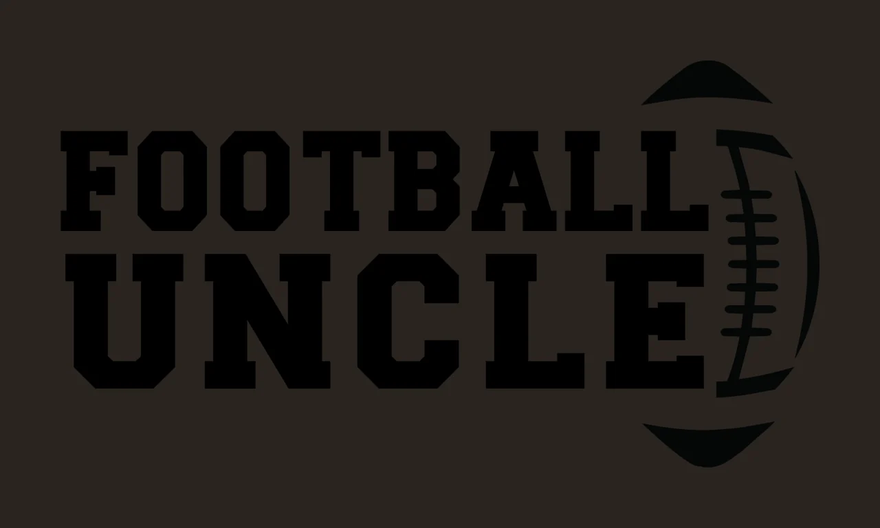 Football Uncle Horizontal Text With An American silhouette contrast preview thumbnail