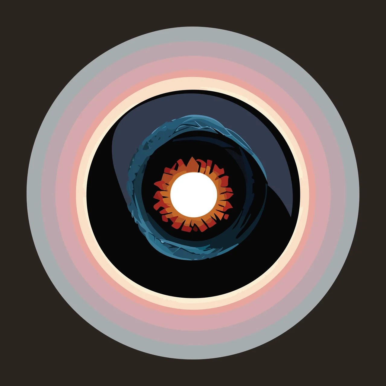 Solid Black Circle Graphic Element stationary minimalist shape contrast preview thumbnail