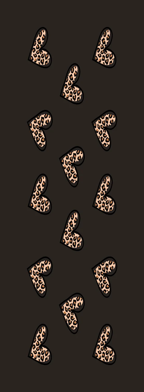 Vertical Heart Pattern With Texture repeated black plain spiral contrast preview thumbnail