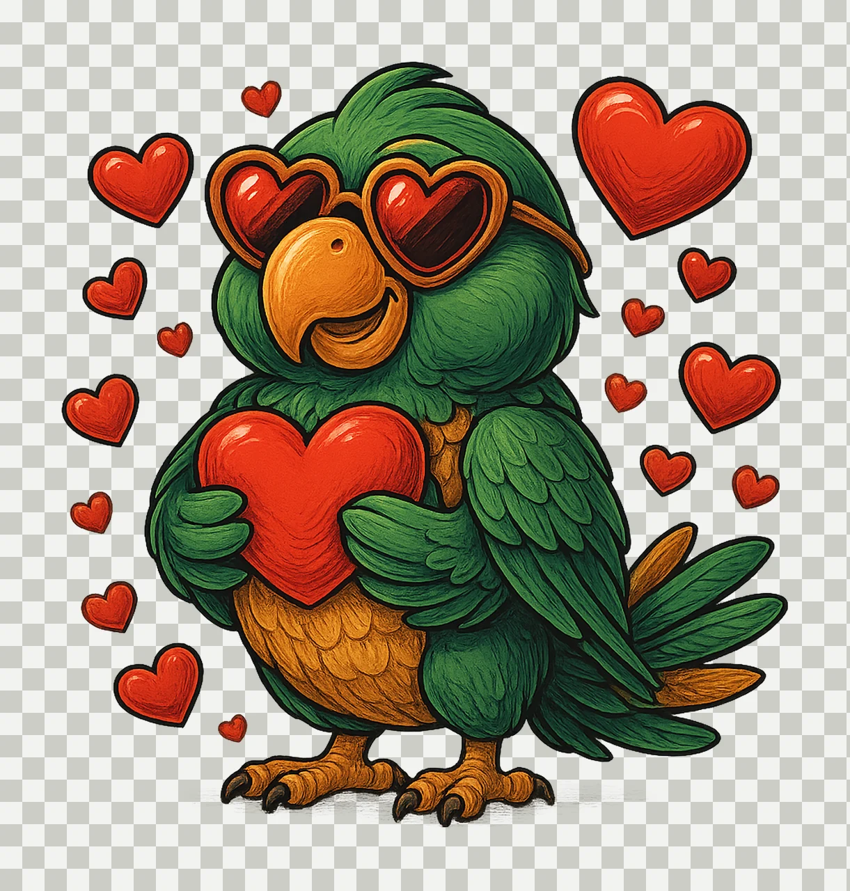 Valentines Day Rex Dinosaur Love Sweet Dino Valentine Design transparency and detail preview thumbnail