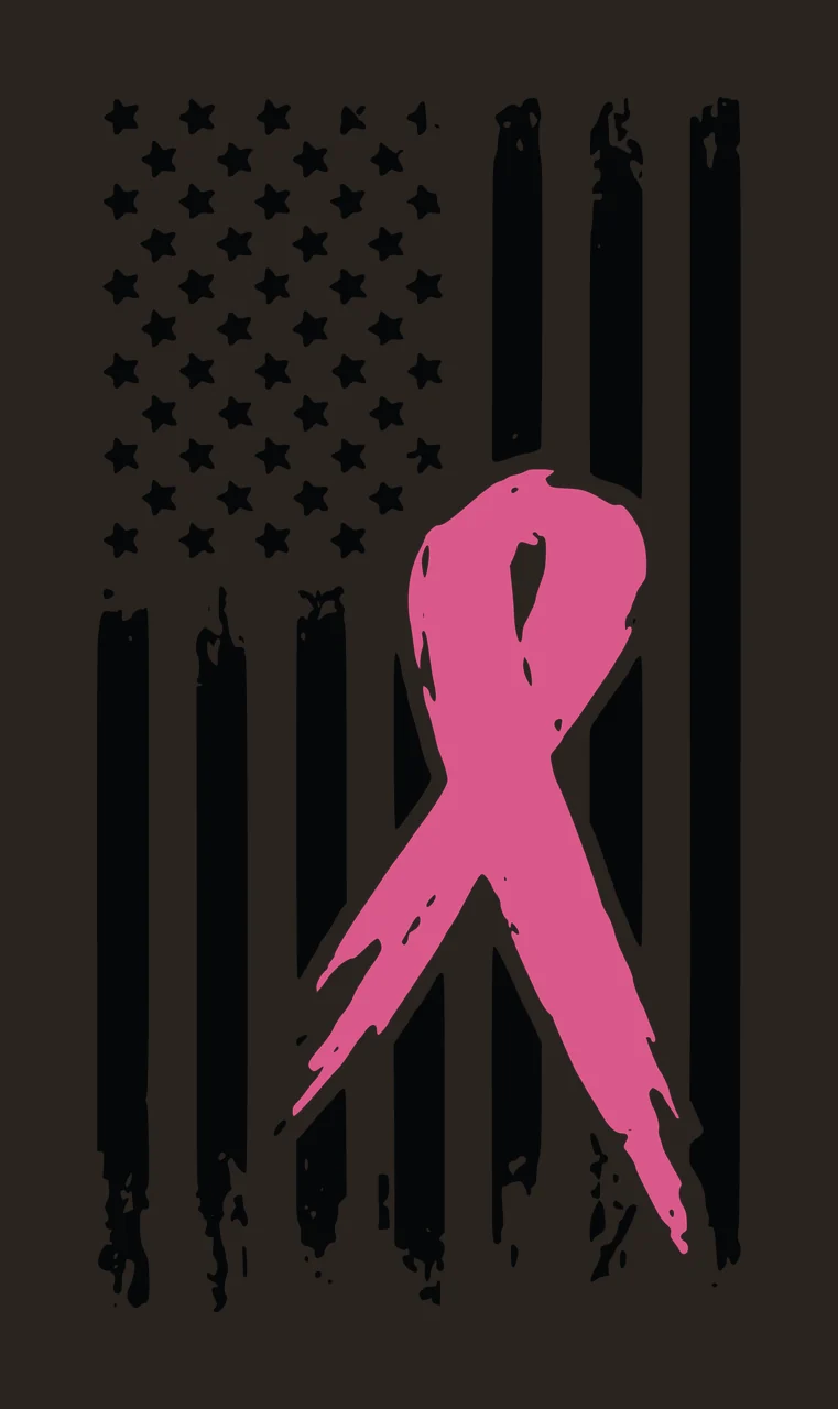 Flag Distressed American Awareness Ribbon Graphic overlaid contrast preview thumbnail