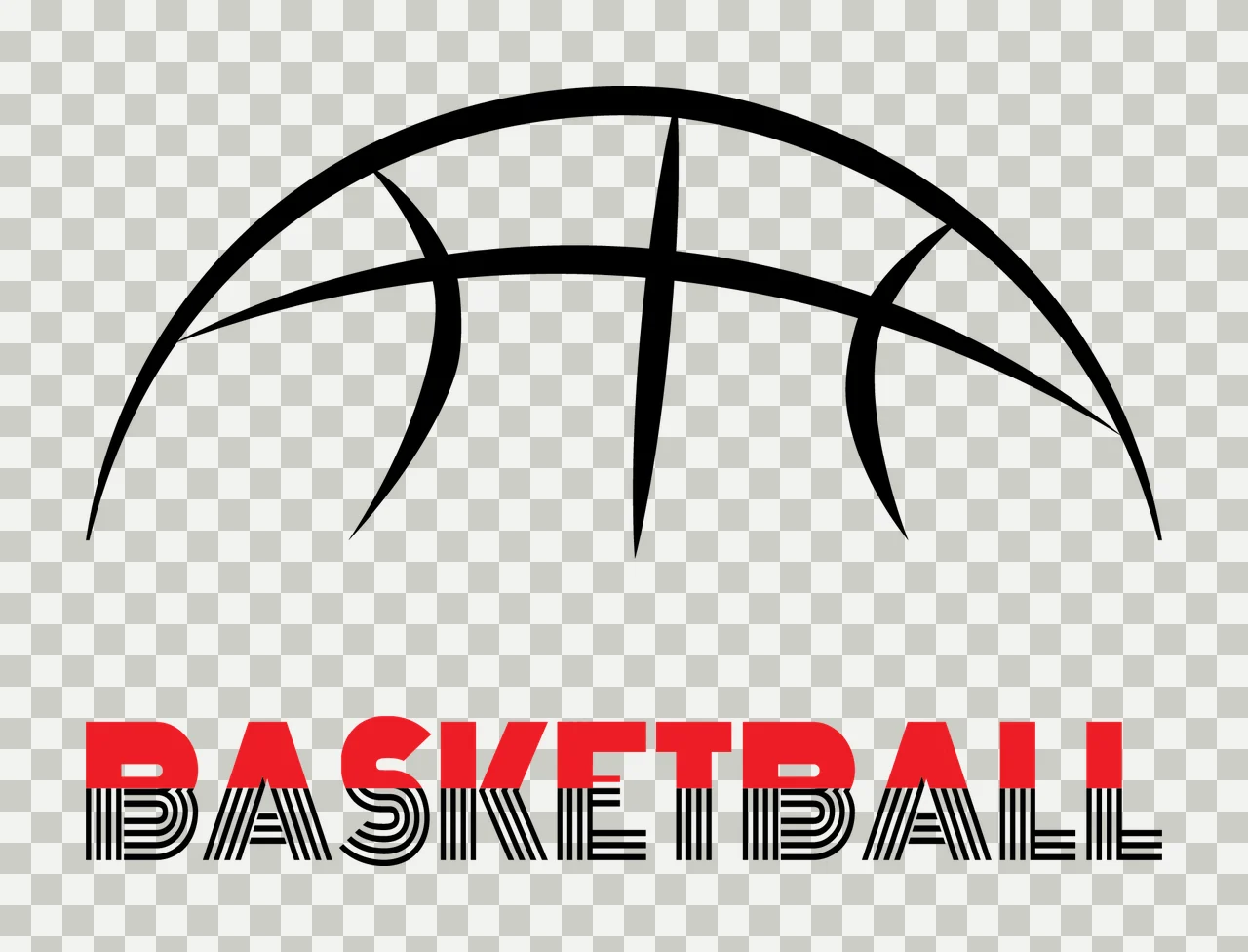 Can Glass Wrap Basketball Minimalist Line Art Graphic transparency and detail preview thumbnail