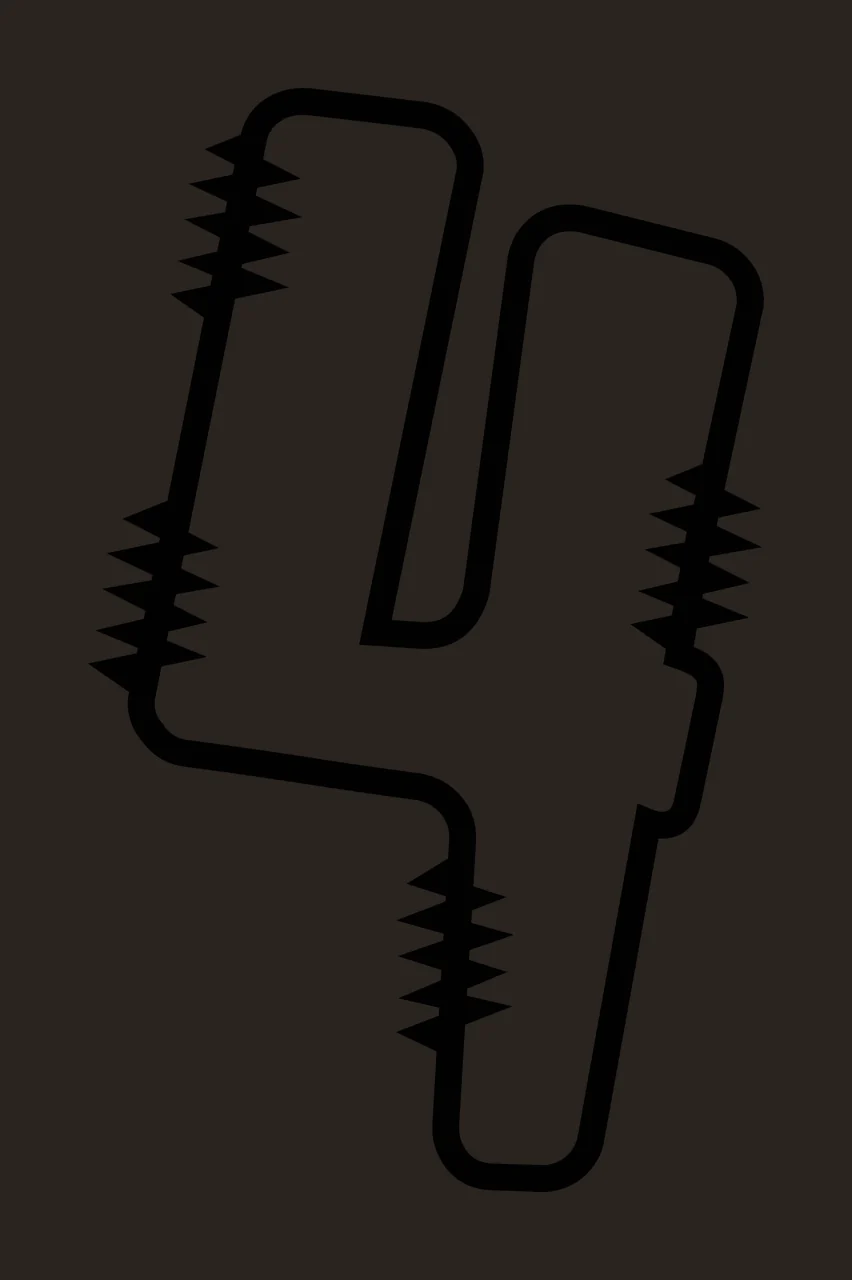 Letters Doodle Character 21 hand drawn sketch whimsical scalable contrast preview thumbnail