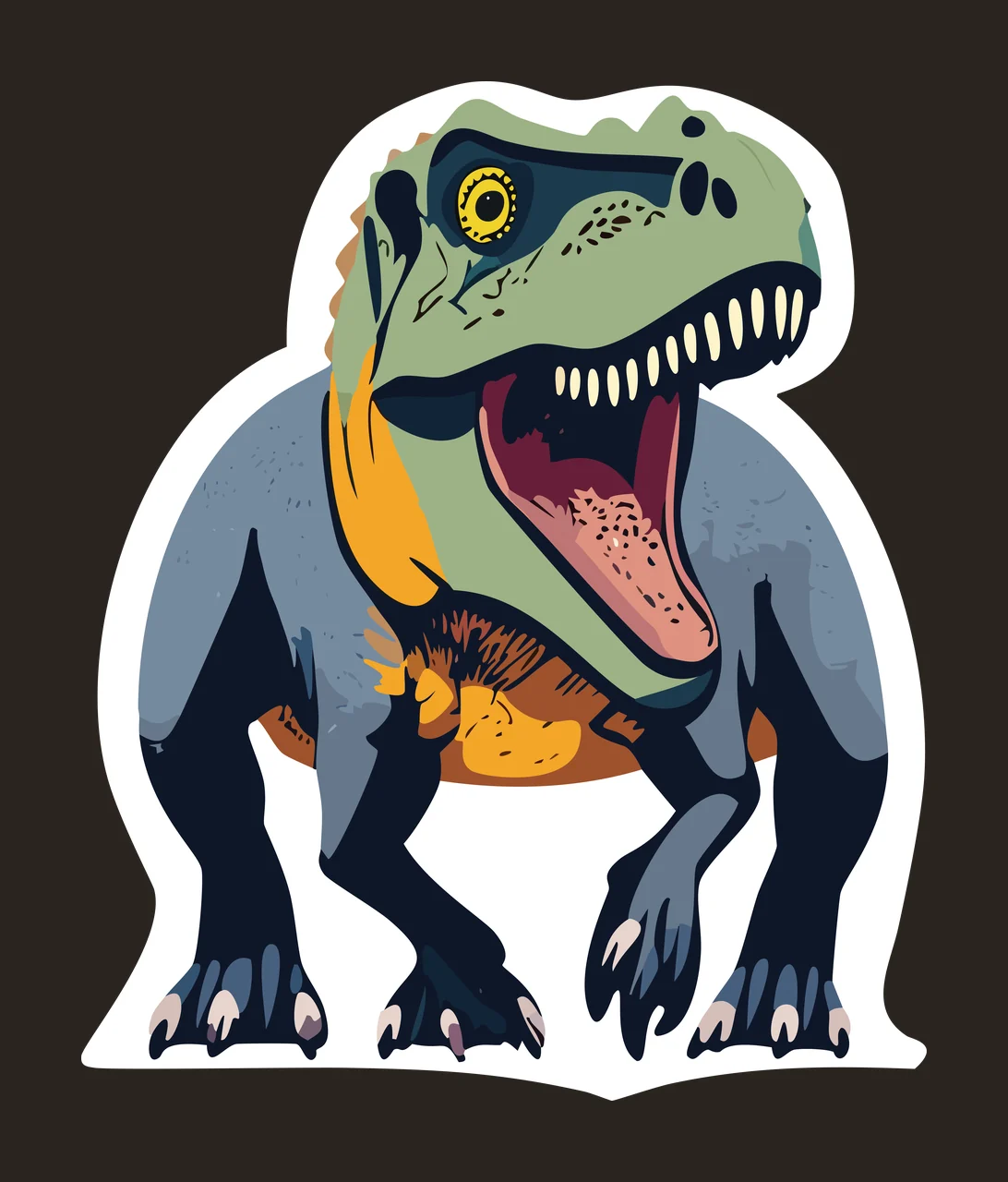 Bag Silhouette In Black sitting minimalist sack shape 35 F16 dinosaur contrast preview thumbnail