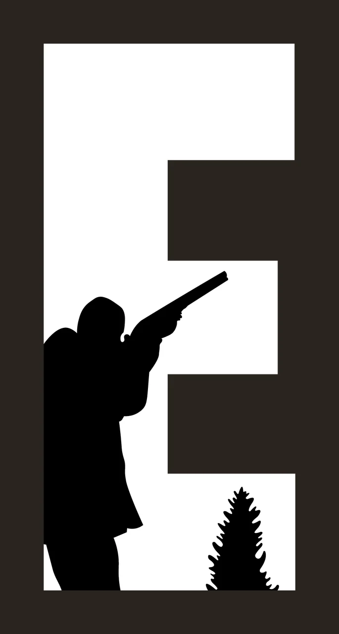 Can Glass Wrap Hunter Silhouette With Shotgun contrast preview thumbnail