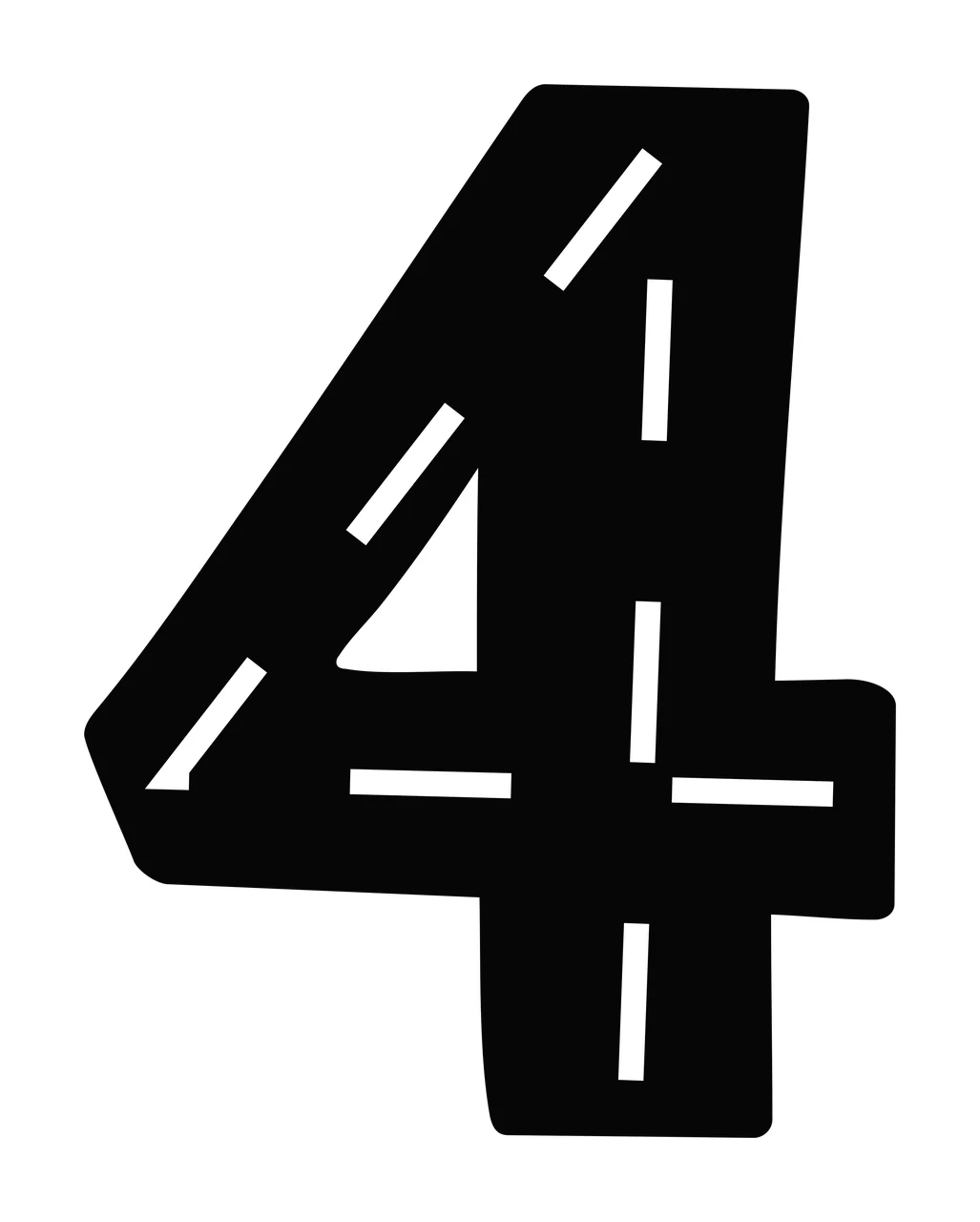 Race Track Font Character 27 racing checkered flag speedway
