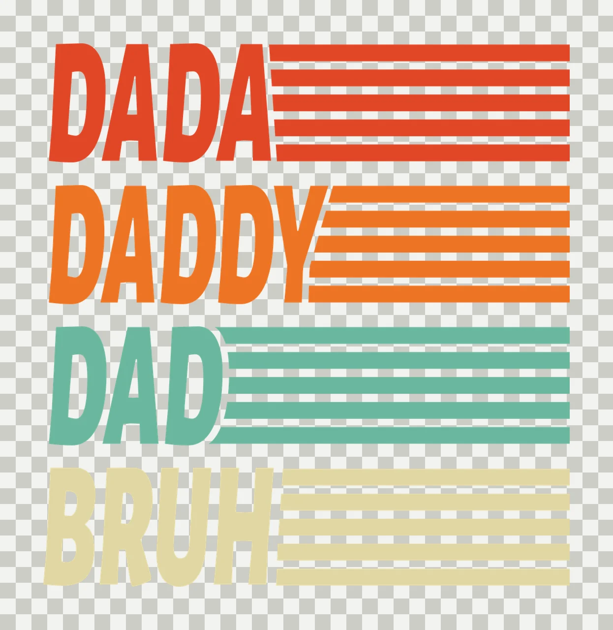Dad Illustration father papa fatherhood fathers day gift scalable transparency and detail preview thumbnail