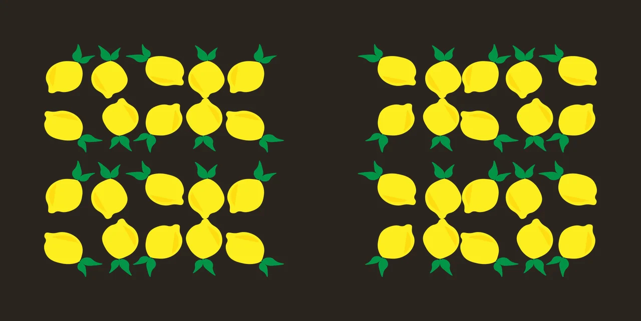 Can Glass Wrap Repeating Lemon Silhouette Pattern Graphic repeated contrast preview thumbnail