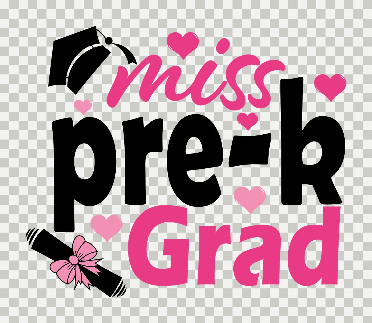 Text With Symbols typography and icons celebrate graduation cap transparency and detail preview thumbnail
