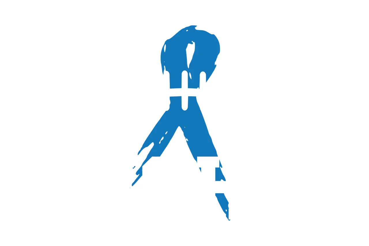 Awareness Text With Letters And Football In Black