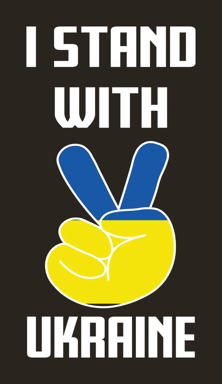 Black Peace Sign signaling hand bold typography silhouette contrast preview thumbnail