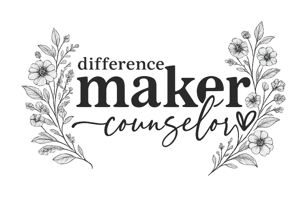 Counselor mode School Counselor Design Difference Maker Back
